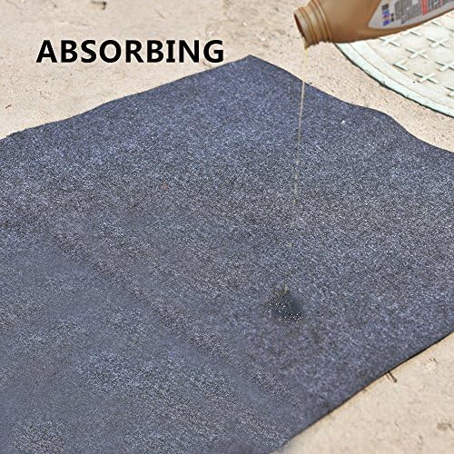 Under The Grill Mat,Absorbent Fabric Material,Washable,Reusable,Anti-Slip and Waterproof Backing,Protection for Decks and Patios from Grease Splatter and Other Messes (36inches x 48inches) - Image 2