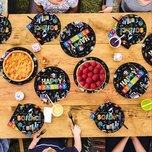 200Pcs Science Birthday Party Decoration for Girls Chemistry Serves 50 - Image 7