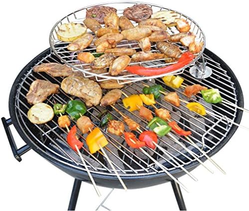 13.5" Stainless Steel Cooking Grate with Swivel Shaft for Char-Griller 16620 - Image 2