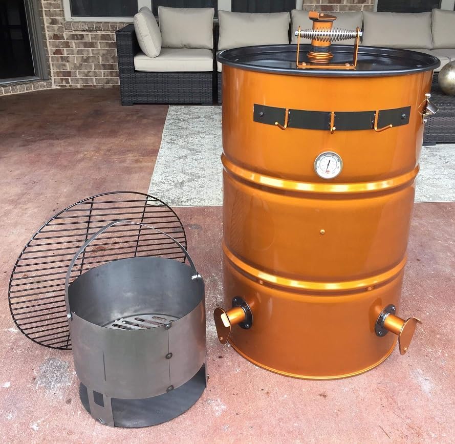 LavaLock® BBQ Tool & Utensil Holder for UDS 55 Gallon Drum Smoker - Stainless - Image 2