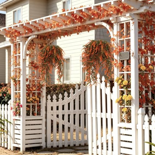 RECUTMS Fake Fall Monkey Plants 3Pcs Artificial Hanging Eucalyptus Vine - Image 3
