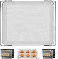 GWY Replacement Parts for Ninja DCT451 DCT401 DCT402BK 12 in 1 Smart Double Oven, 13''×12.6'' Steel Toaster Oven Basket Replacements Parts Accessories for Ninja DCT601 DCT651 Smart Oven by GWY
