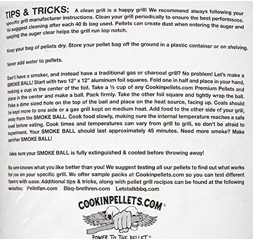 CookinPellets Black Cherry Hardwood BBQ Smoking Pellets, 40 lb Bag, 2-Pack - Image 6